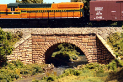 Monroe Models 953 Bridge Abutments Granite 2-Pack On30, On3, S, Sn3 - Crazy  Model Trains