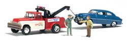 Details about   Woodland Scenics 1/160 N Scale WAYNE RECKER'S TOW SERVICE AutoScenes AS5324 Car 