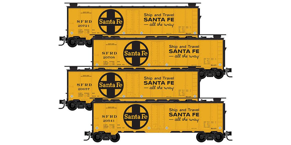Micro-Trains ATSF Runner Pack