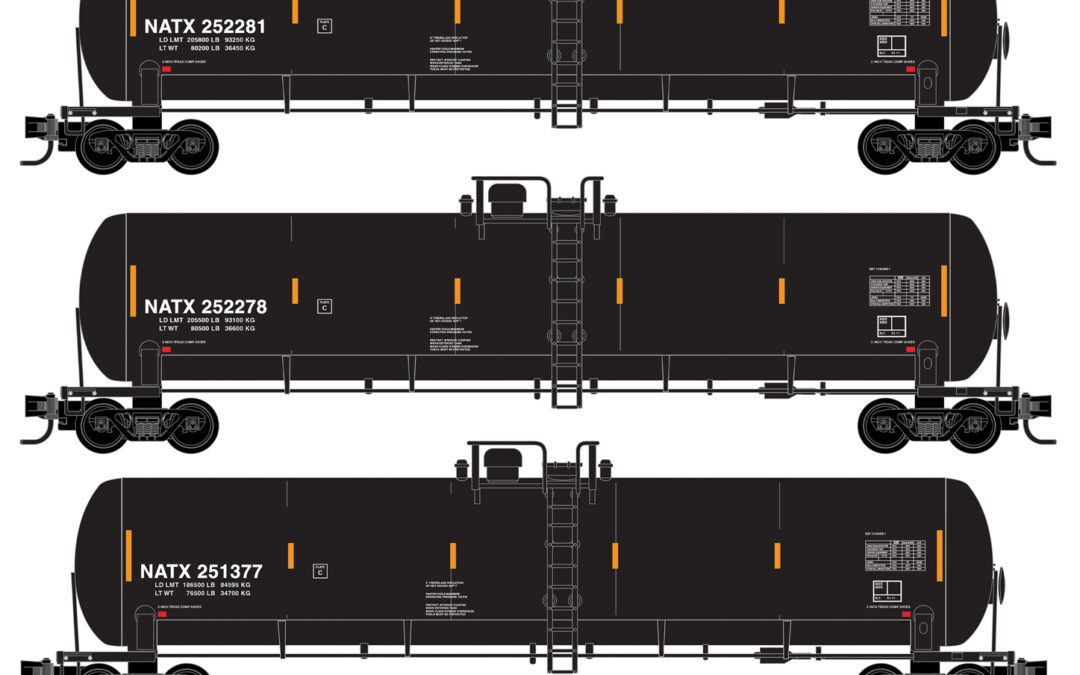 Micro-Trains NATX Tank Car 3-Pack