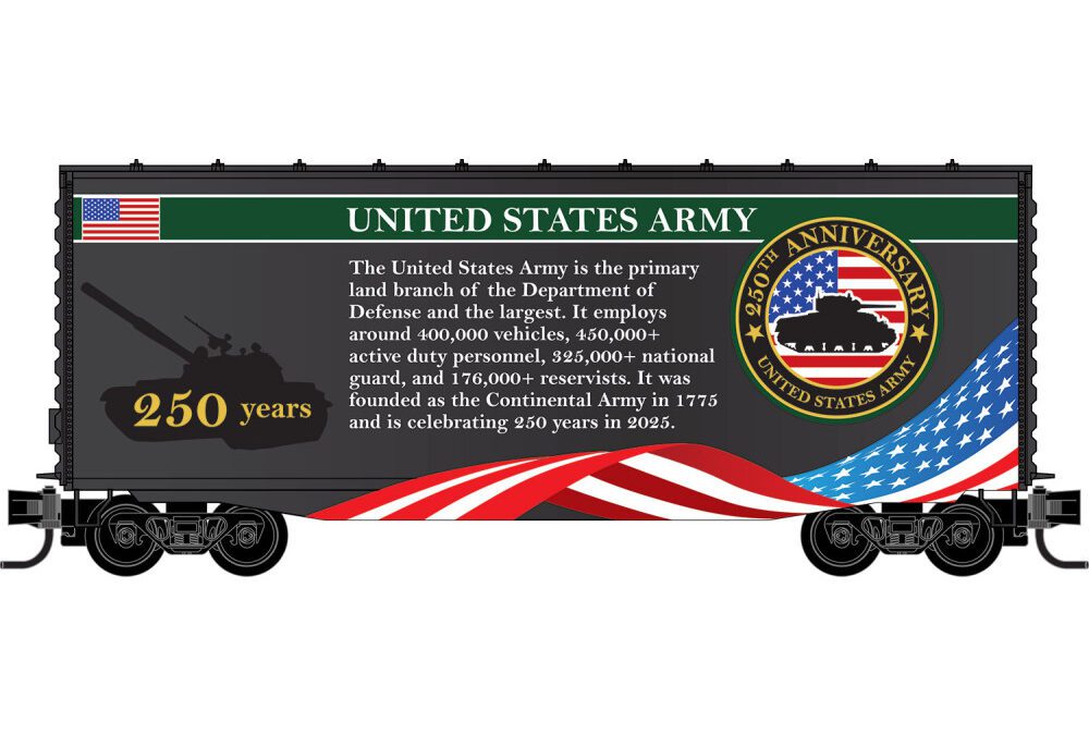 Micro-Trains U.S. Army Anniversary Car