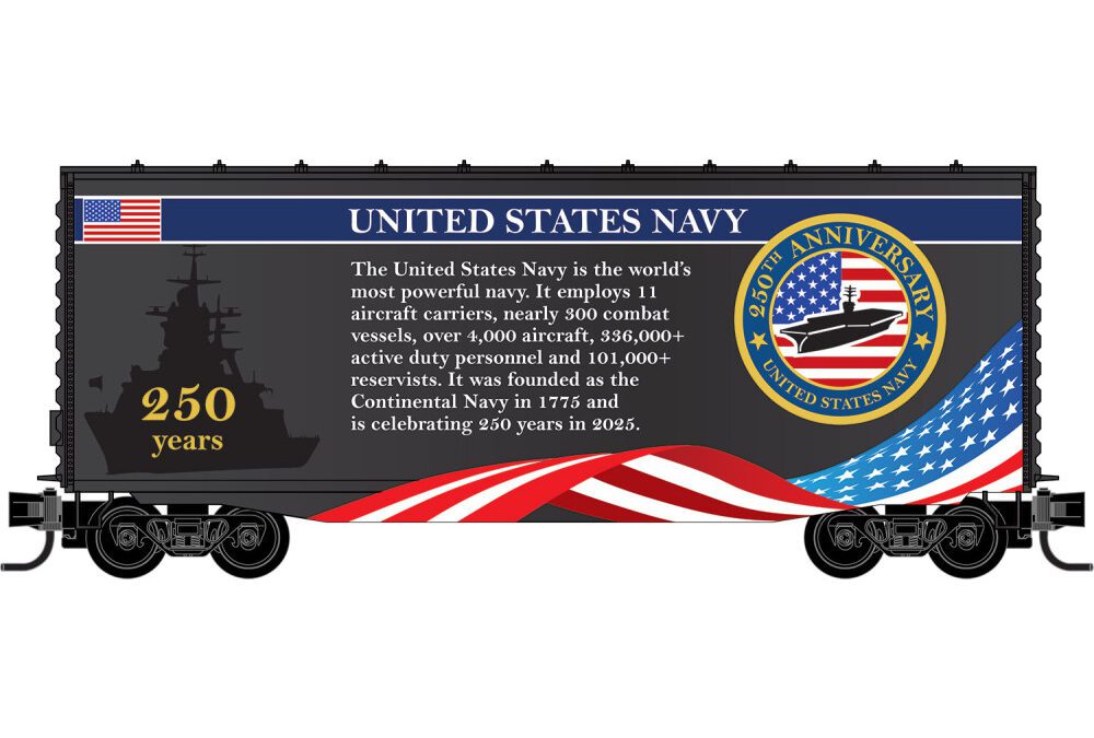 Micro-Trains U.S. Navy Anniversary Car