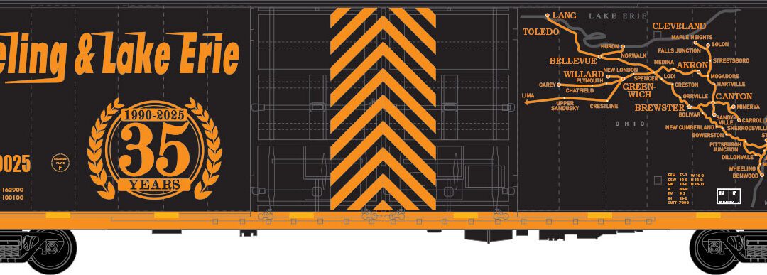 Micro-Trains Wheeling and Lake Erie 35th Anniversary
