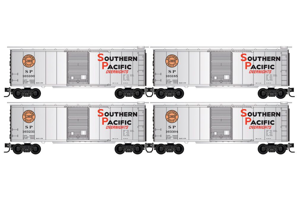 Micro-Trains Southern Pacific 4-Car Runner Pack