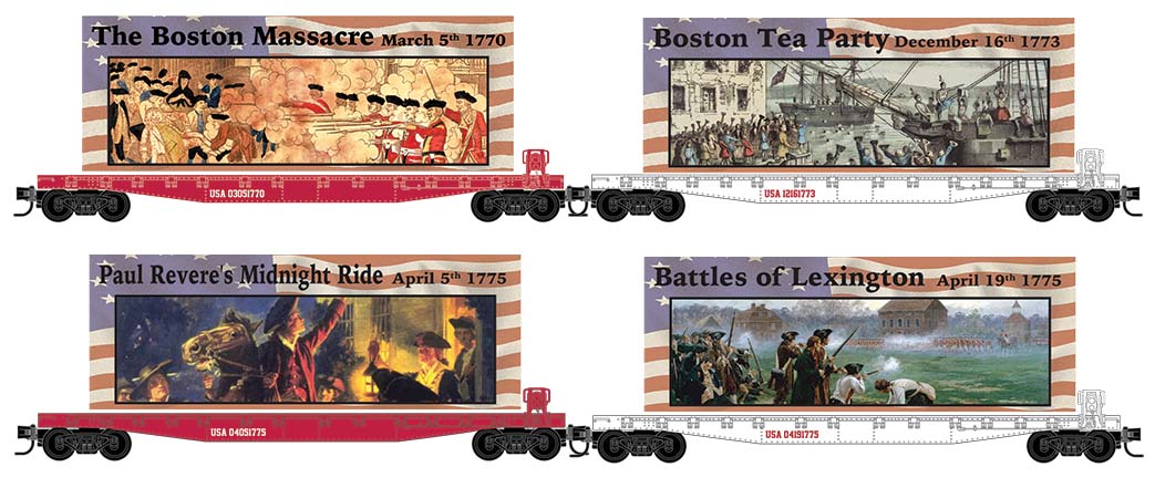 Micro-Trains 250th Anniversary of the United States of America