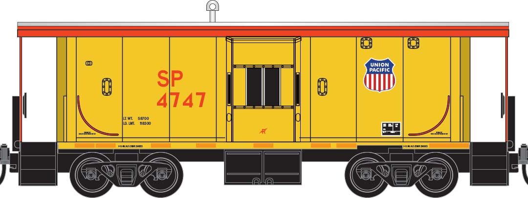 Micro-Trains Union Pacific ex/SP Caboose
