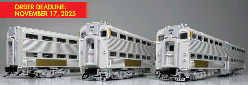Rapido Budd Gallery Cars