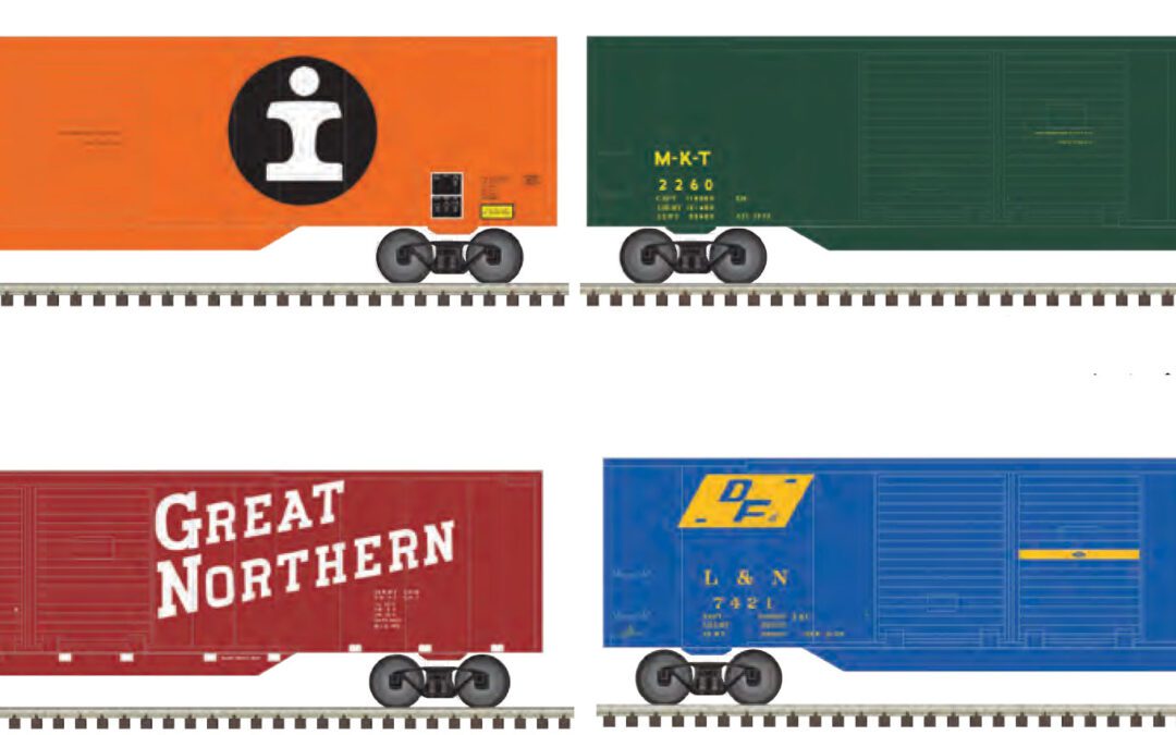 Atlas Trainman 50’ Double Door Box Car