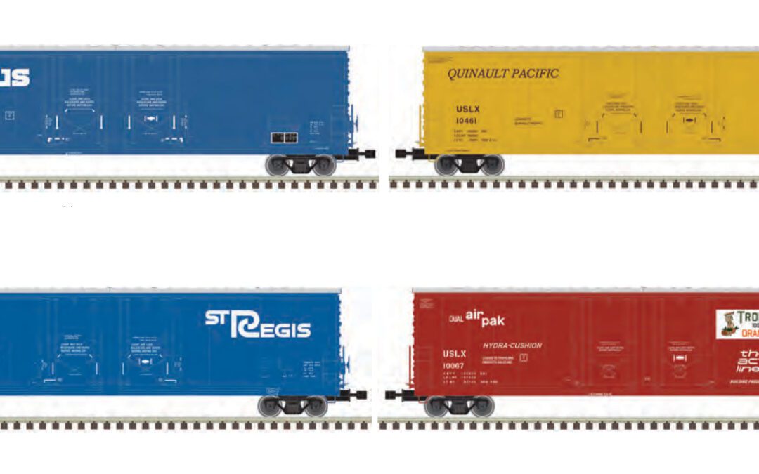 Atlas Master N 53′ Evans Double Plug Door Box Car