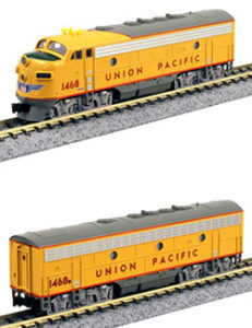 Kato N Scale F7 Locomotive Set