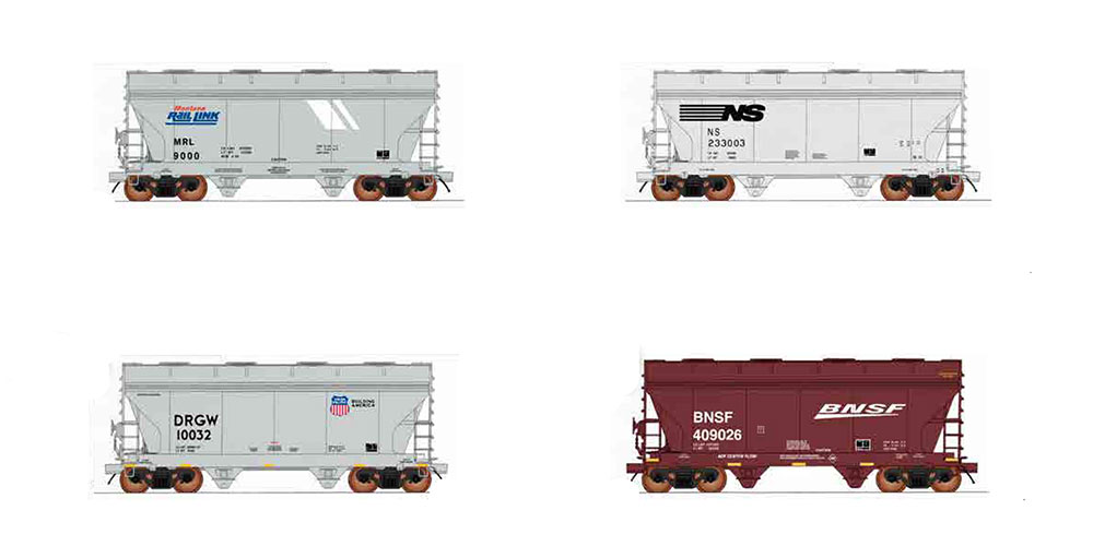 Intermountain ACF 2-Bay Covered Hopper