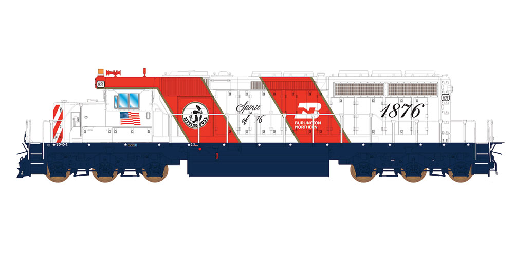 Intermountain EMD SD40-2 Diesels