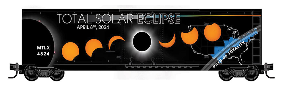 Micro-Trains Limited Edition Solar Eclipse Car