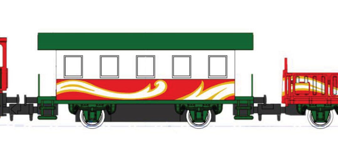 Kato Pocket Line Christmas Train 3 car set