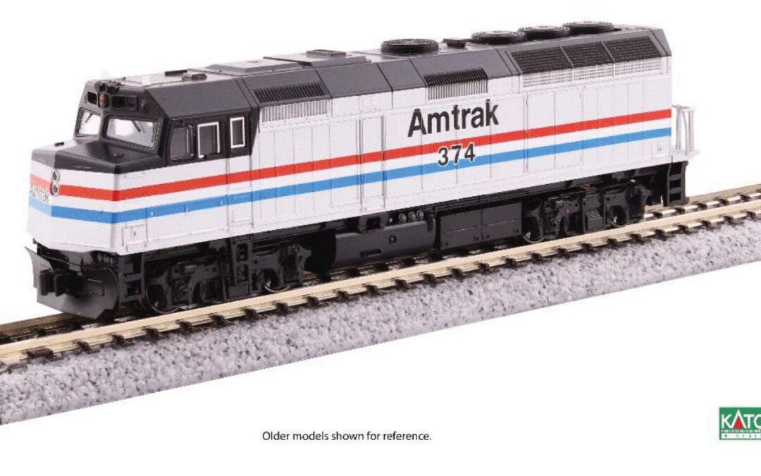 Kato Amtrak F40PH Without Ditch-lights