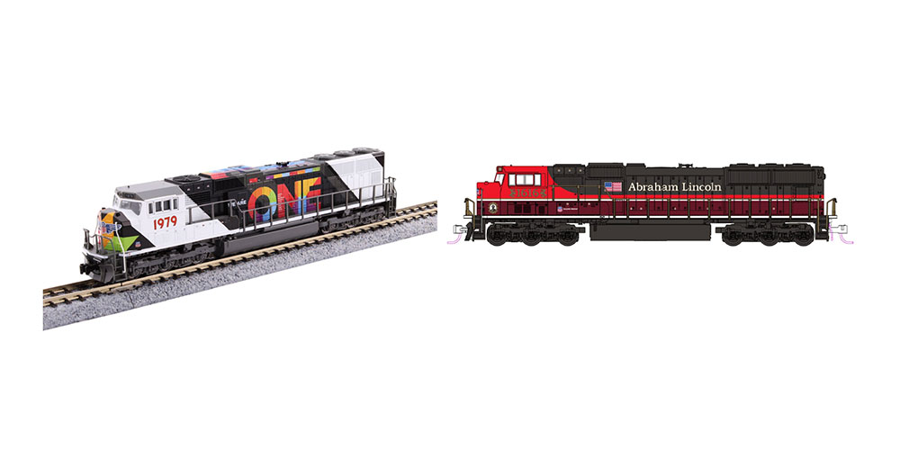 Kato SD70M Locomotives