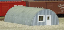 N Scale Quonset Hut