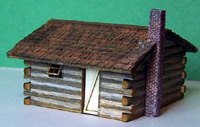 N Scale Log Cabin Kit