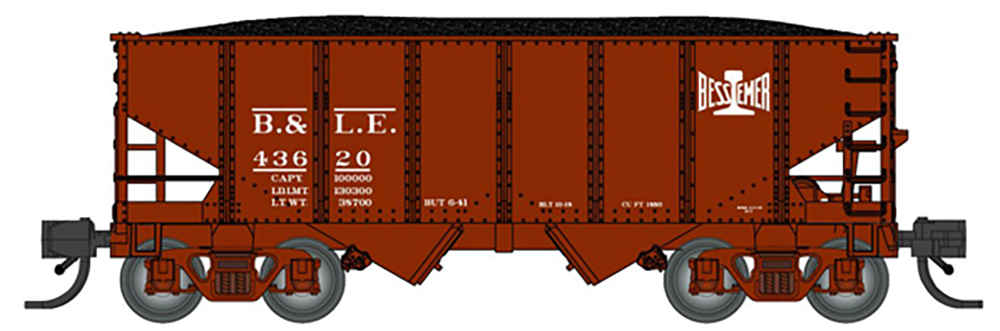 Bluford Shops 30’6″ USRA 2-Bay Hoppers