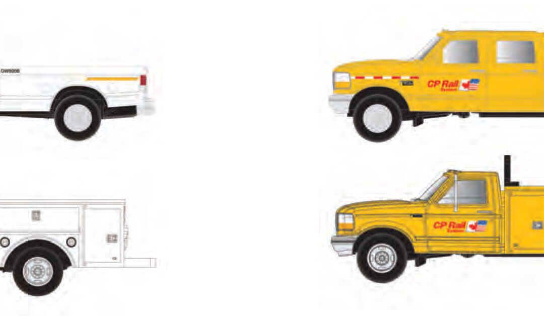 Atlas N 1992 Ford F250/F350 Truck Set