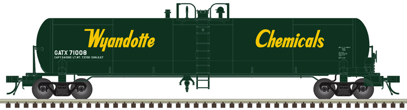 Atlas N Master GATX 20,7000 Gallon Tank Car